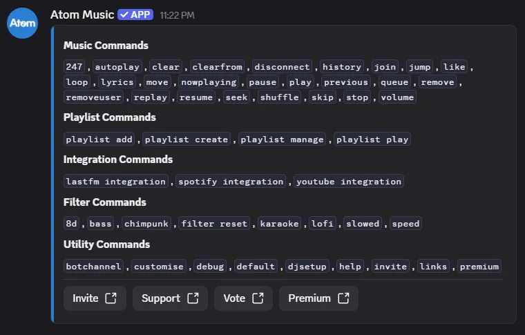 Atom Music screenshot 1