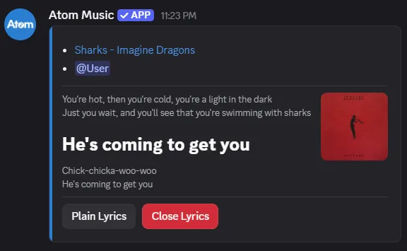 Atom Music screenshot 3
